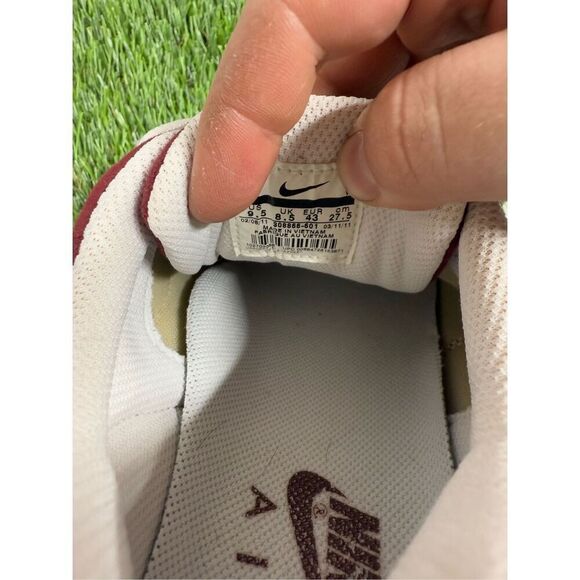 Size 9.5 *RARE* Nike Air Max 1 Tonal Pack “Team Red” (308866-601) 2011 Men’s  OG - Picture 6 of 8